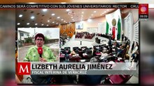 Lizbeth Jiménez, nueva fiscal interina de Veracruz, expone su plan de trabajo para este año