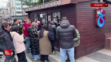 Trabzonspor-Beşiktaş maçının biletleri satışa çıktı