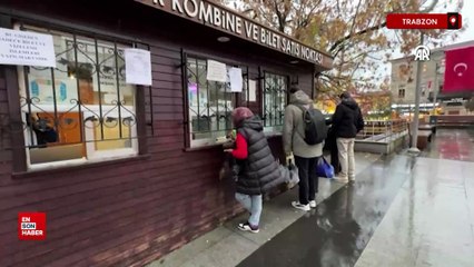 Trabzonspor-Beşiktaş maçının biletleri kısa sürede tükendi