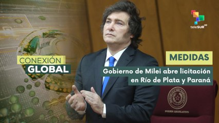 Pdte. Milei obedece medida de seguridad nacional de EE.UU.