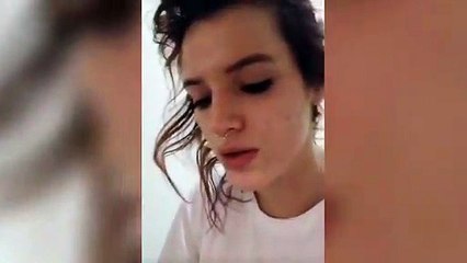 Bella Thorne Sobs Thanking Her Fans For Their Support After Revealing She Was Sexually Abused