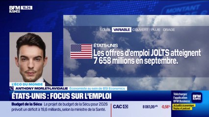 L'éco du monde : "Emploi US : l'enquête JOLTS publiée aujourd'hui" - 09/12