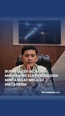 Bupati Aceh Selatan Klarifikasi dan Minta Maaf Terkait Pergi Umroh saat Bencana di Aceh Selatan