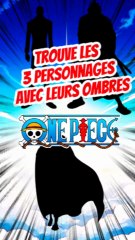 Trouve les 3 personnages de ONE PIECE avec leurs ombres FEAT poke yakedo