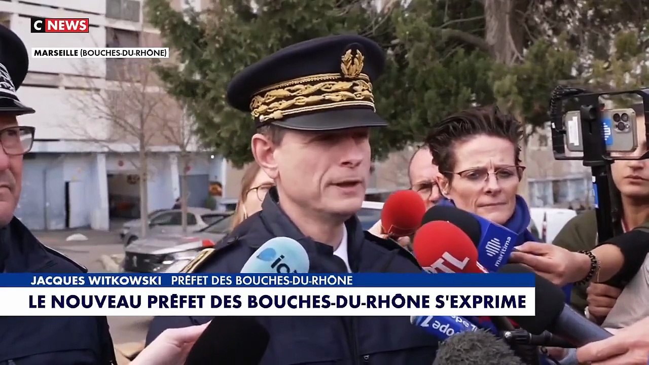 A une semaine de la venue d'Emmanuel Macron à Marseille, opération anti-drogue géante avec 1.500 gendarmes et policiers mobilisés de manière simultanée sur 15 points de deal de la cité phocéenne