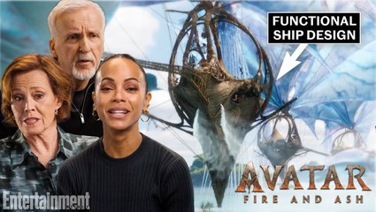 James Cameron, Zoe Saldaña & Sigourney Weaver Break Down ‘Avatar: Fire and Ash’ - The Wind Traders