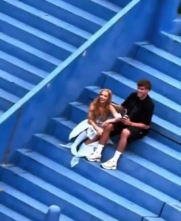 Ángela Torres y Marcos Giles en la previa de Shakira