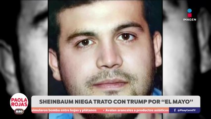 Sheinbaum niega haber tratado tema del Cártel de Sinaloa con Trump  | DPC con Paola Rojas