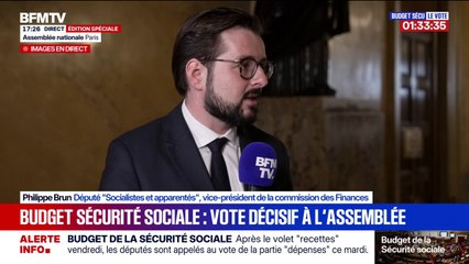 Budget de la Sécu: "C'est un très bon budget pour les classes populaires", estime Philippe Brun (Socialistes et apparentés)