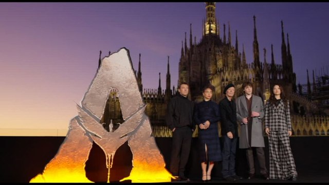 Il cast di Avatar 3 a Milano sulla Terrazza dell'Orologio