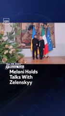 Meloni Holds Talks With Zelenskyy