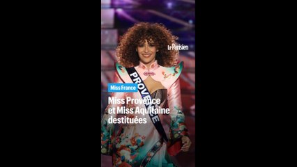 Miss Provence et Miss Aquitaine destituées après leurs insultes