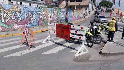 Interrupção de Fluxo e Alterações de Itinerário: Obra de Duplicação na Ladeira da Coab Causa Transtornos no Trânsito