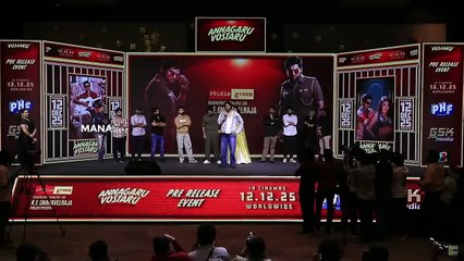 Sandeep Kishan Speech @ Annagaru Vostaru Pre-Release Event