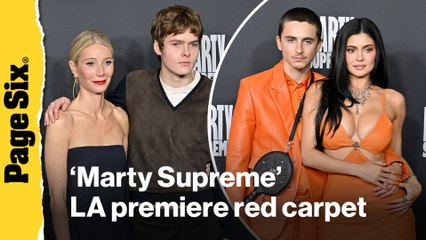 'Marty Supreme' LA premiere red carpet: Timothée Chalamet, Kylie Jenner, Gwyneth Paltrow and more