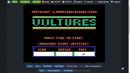 Vultures (TRS-80) Longplay