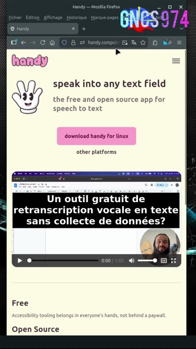 Un outil gratuit de retranscription vocale en texte sans collecte de données ?