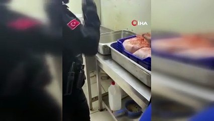 Yarım ton son kullanma tarihi geçmiş ve bozulmuş gıda ele geçirildi!