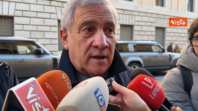 Manovra, Tajani: Governo va nella giusta direzione. Siamo tutti d'accordo