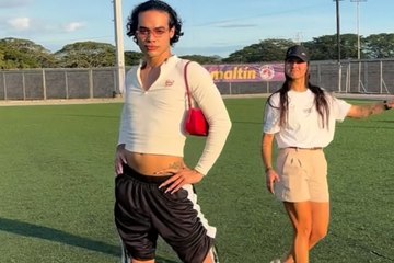 Deyna Castellanos graba divertido video con comediante venezolano