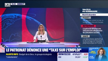 Le 19h Eco - mardi 9 décembre