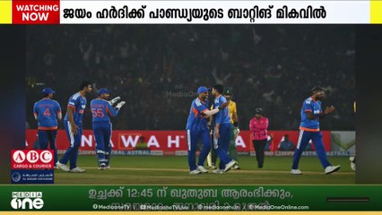 ദക്ഷിണാഫ്രിക്കക്കെതിരായ ആദ്യ ടി-20 യിൽ ഇന്ത്യക്ക് തകർപ്പൻ ജയം