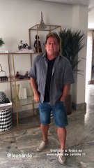 Leonardo recebe alta médica e explica motivo da internação: “Tive que correr pro hospital”