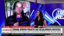SP: Câmara aprova projeto que regulamenta serviço de mototáxi  | TEMPO REAL