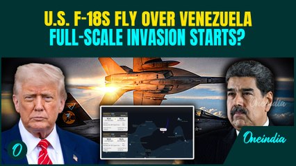 BREAKING: U.S. F-18s Circle Venezuela As Full-Scale Invasion Fears Grow | Trump To Overthrow Maduro?