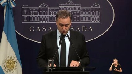 Adorni presentó detalles del informe del Consejo de Mayo