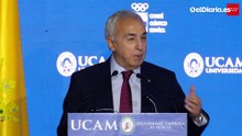 El presidente del Comité Olímpico Español desvela cómo Ayuso autorizó a la Universidad Católica de Murcia un centro adscrito en Madrid durante un encuentro de media hora