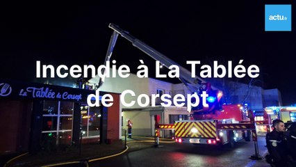 Incendie à la Tablée de Corsept