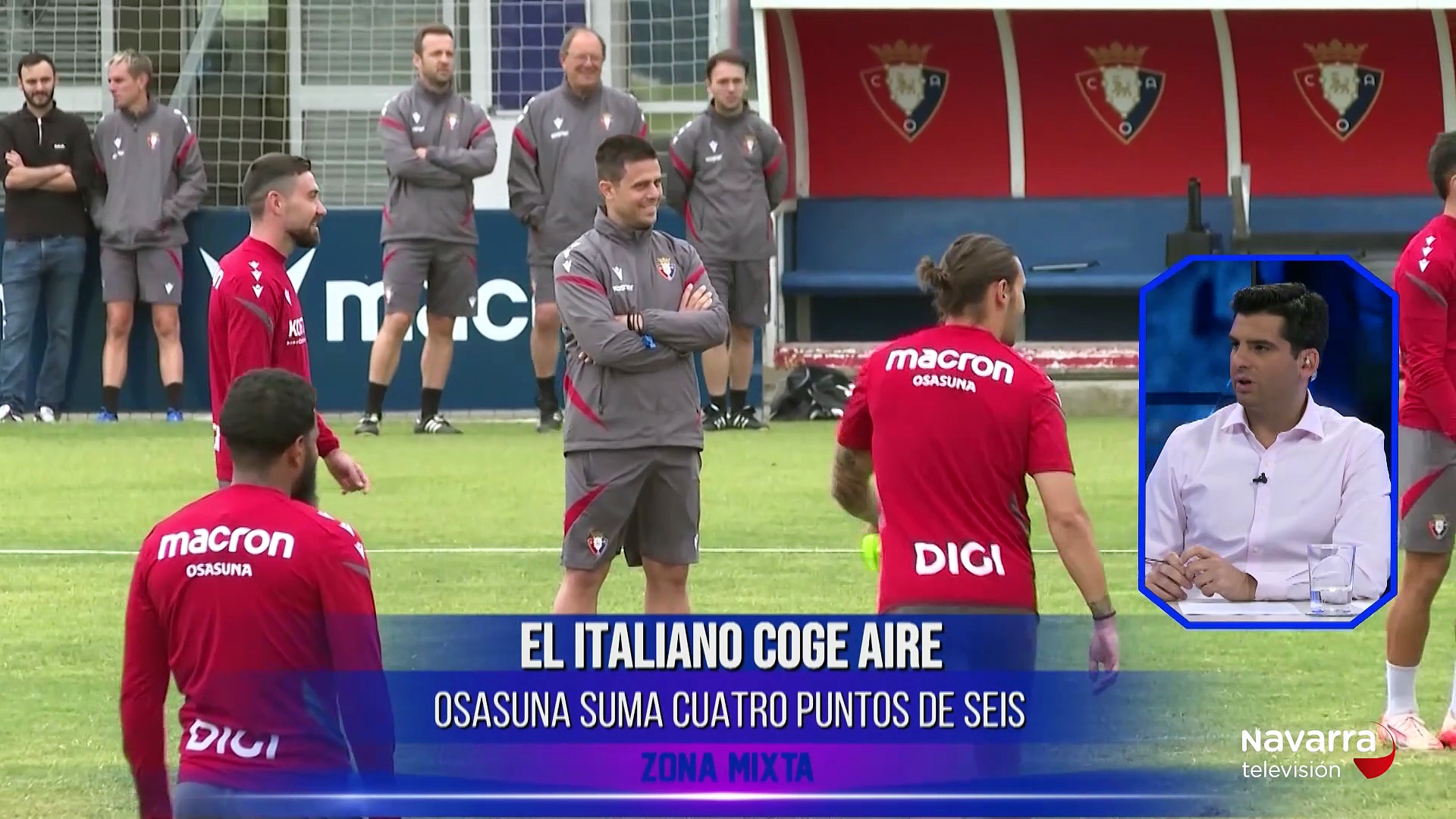 Zona Mixta 09/12/2025 Analizamos la victoria de Osasuna con los componentes de Fútbol Foral, Iñigo Zazpe, Álvaro Burusco y Abraham del Pozo. Además, hablaremos de Hockey Hielo con integrantes del Kosner Hielo Huarte.