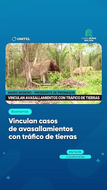Vinculan casos de avasallamientos con tráfico de tierras