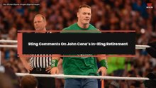 Sting Comments On John Cena’s In-Ring Retirement
