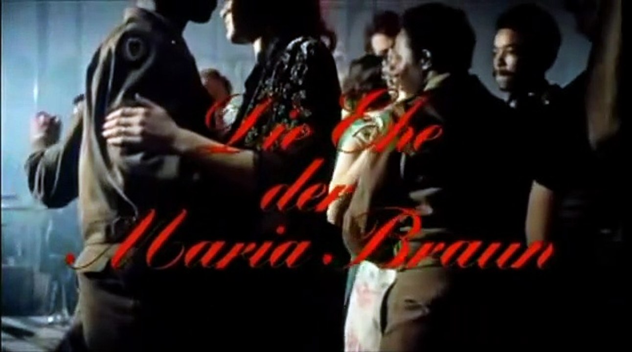 Die Ehe der Maria Braun Trailer DF