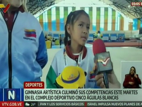 Deportes | Zuhe Rojas ganó medalla de oro en gimnasia artística en los III Judenacom 2025