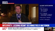 Budget de la Sécu adopté: Sébastien Lecornu réunit en ce moment à Matignon plusieurs de ses ministres