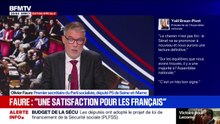 Budget de la Sécu adopté: Olivier Faure (PS) parle d'une "satisfaction pour les Français"