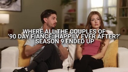 Where All The Couples Of '90 Day Fiancé: Happily Ever After? Season 9' Ended Up