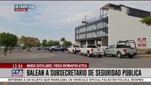Balean a subsecretario de Seguridad Pública de Colima