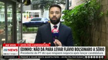 Edinho Silva sobre Flávio Bolsonaro: “Não dá para levar a sério”
