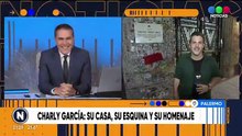 Charly García habló con la prensa de los homenajes
