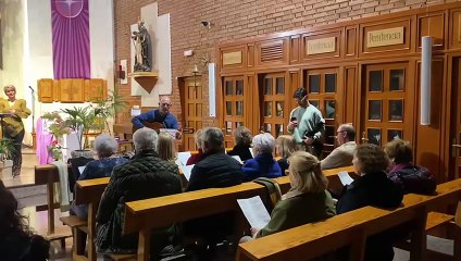Inauguración del Belén de la parroquia El Buen Pastor.
