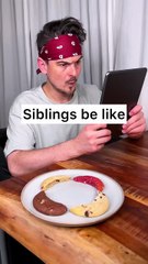 What is the best way to give CHOCOLATE COOKIES to your sibling？😭❤️🍪｜ CHEFKOUDY