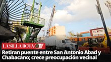 Retiran puente entre San Antonio Abad y Chabacano; crece preocupación vecinal por inseguridad