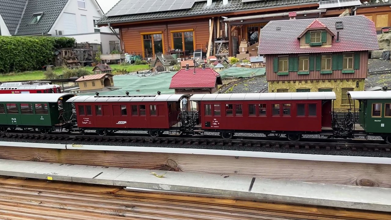 Neulich an der Gartenbahn Nikolaus Fahrtag am 06.12.2025