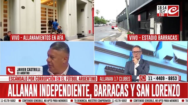 Javier Castrilli: Los árbitros que beneficiaban a ciertos equipos terminaban ascendiendo