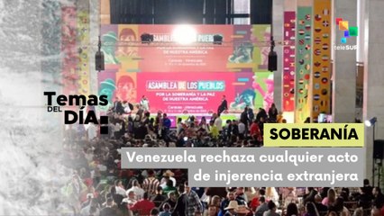 Caracas alberga la Asamblea de los Pueblos por la Paz en medio de amenazas de EE.UU.
