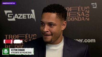Vitor Roque fala sobre gol perdido na final da Libertadores pelo Palmeiras